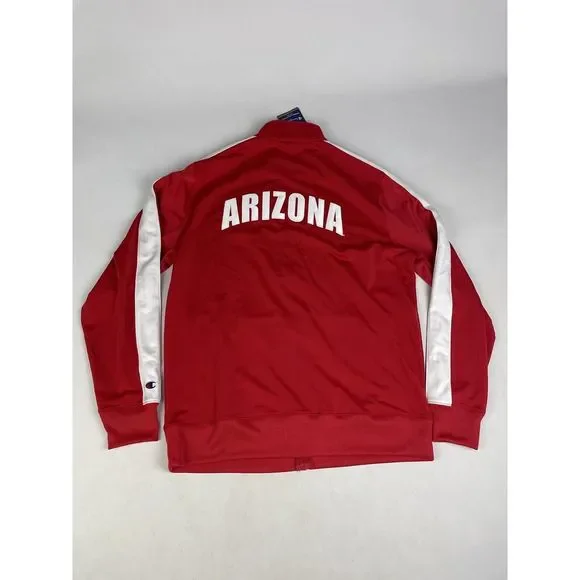 ARIZONA WILD‎ CATS Wildcats Athletic Jumpsuit Warm Up NWT Red NEW Large L - Picture 8 of 16